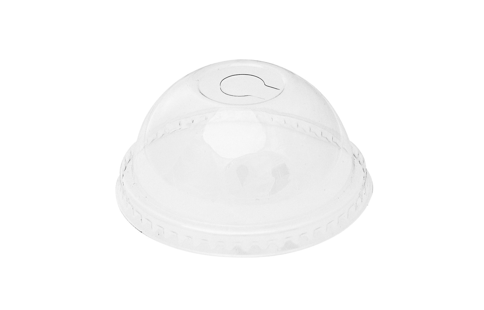 95mm Clear Dome Lid PRINTED DRINKWARE CO.