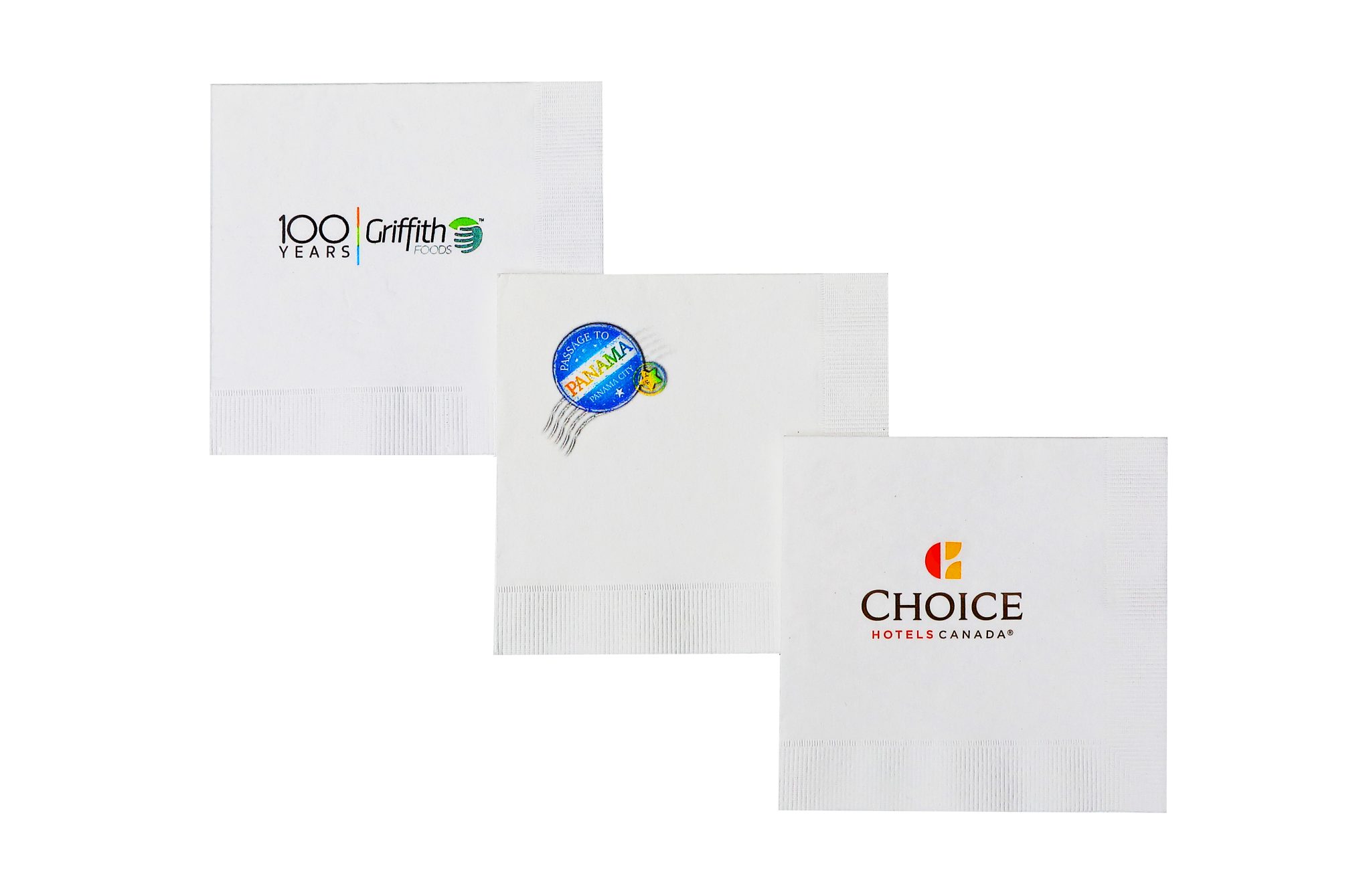 Cocktail 3 Ply White PRINTED DRINKWARE CO.